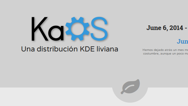 Disponible KaOS 2014.06