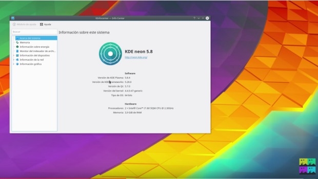 Un paseo por KDE Neon 5.8.4