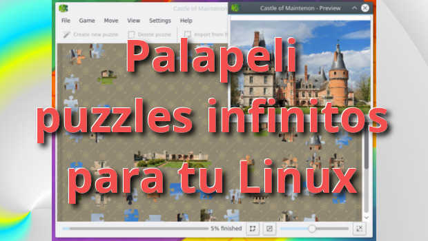 Como instalar o jogo de quebra-cabeça Palapeli no Linux via Flatpak